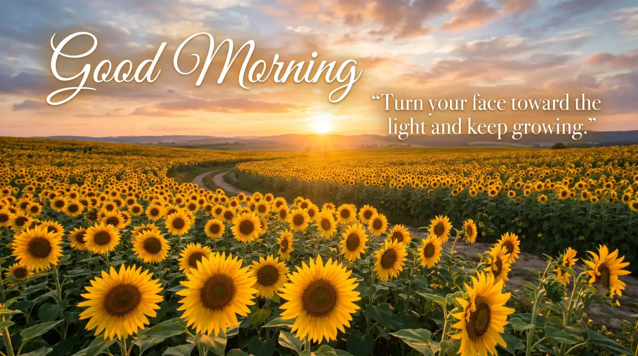 Free Download Golden Sunrise Good Morning Blessings - High Quality Good Morning Blessings Image
