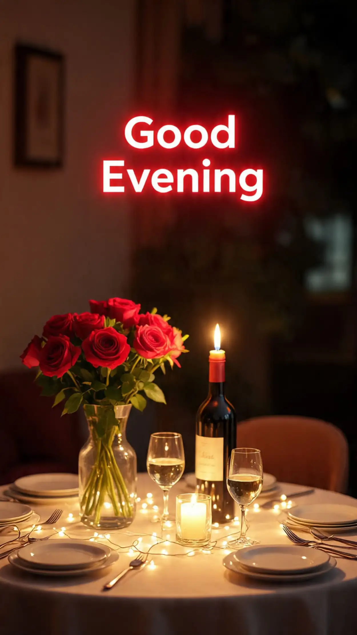 good evening hd photos with flowers