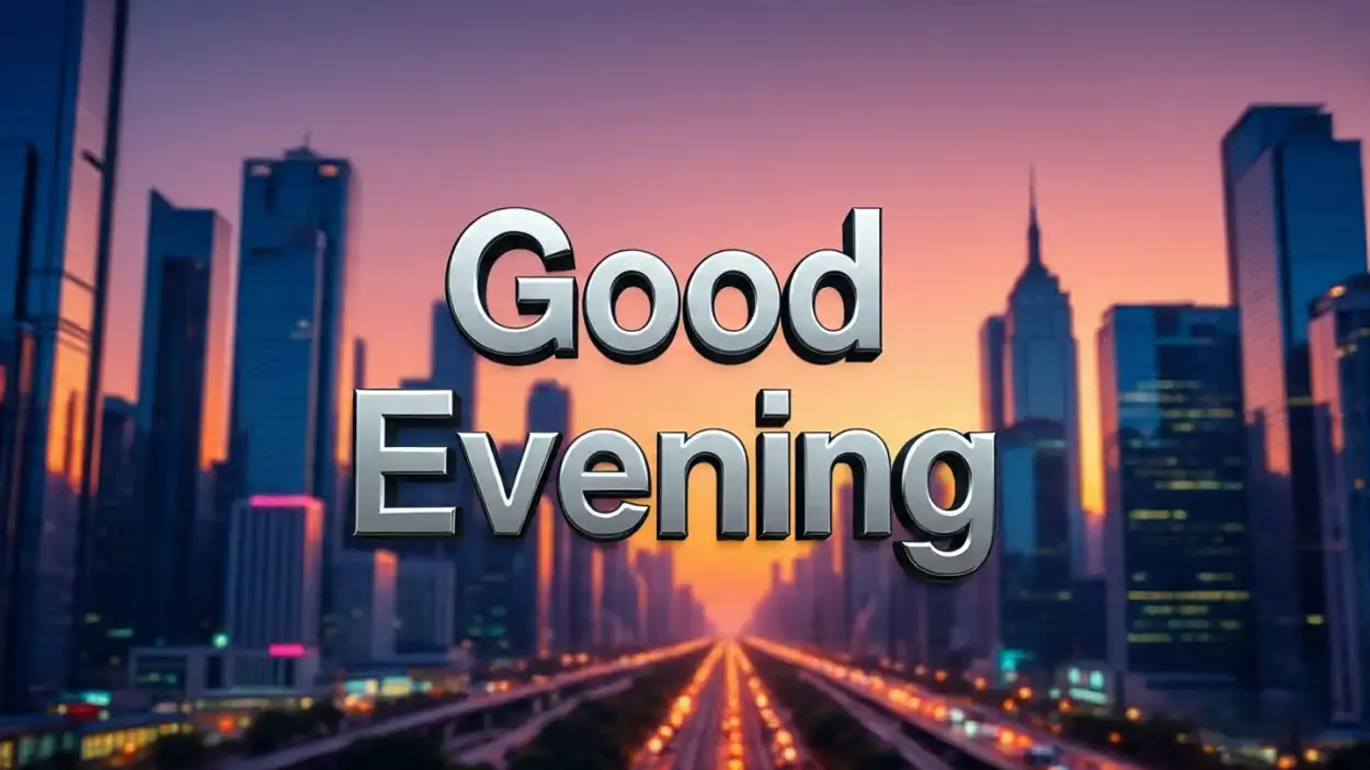 good evening photo for whatsapp dp