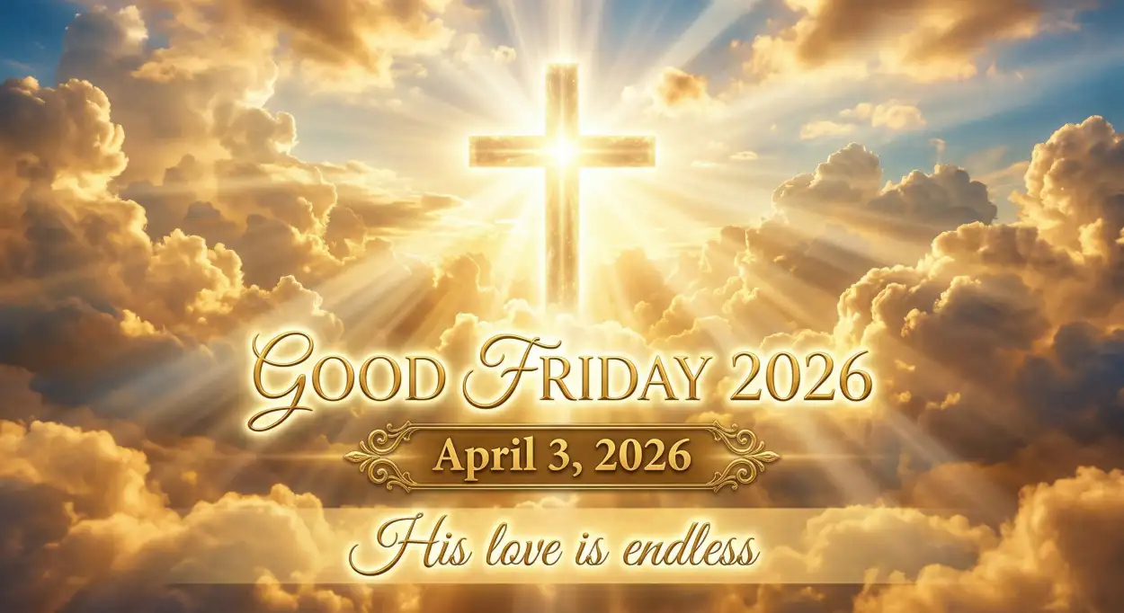 Free Download Good Friday Png Transparent Background Hd - High Quality Good Friday 2026 Transparent PNG