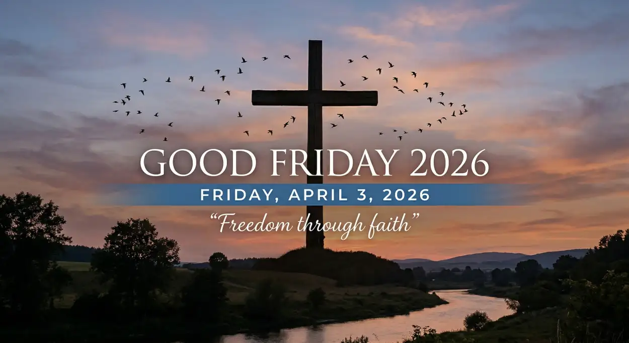 Free Download Good Friday Social Media Post Png - High Quality Good Friday 2026 Transparent PNG