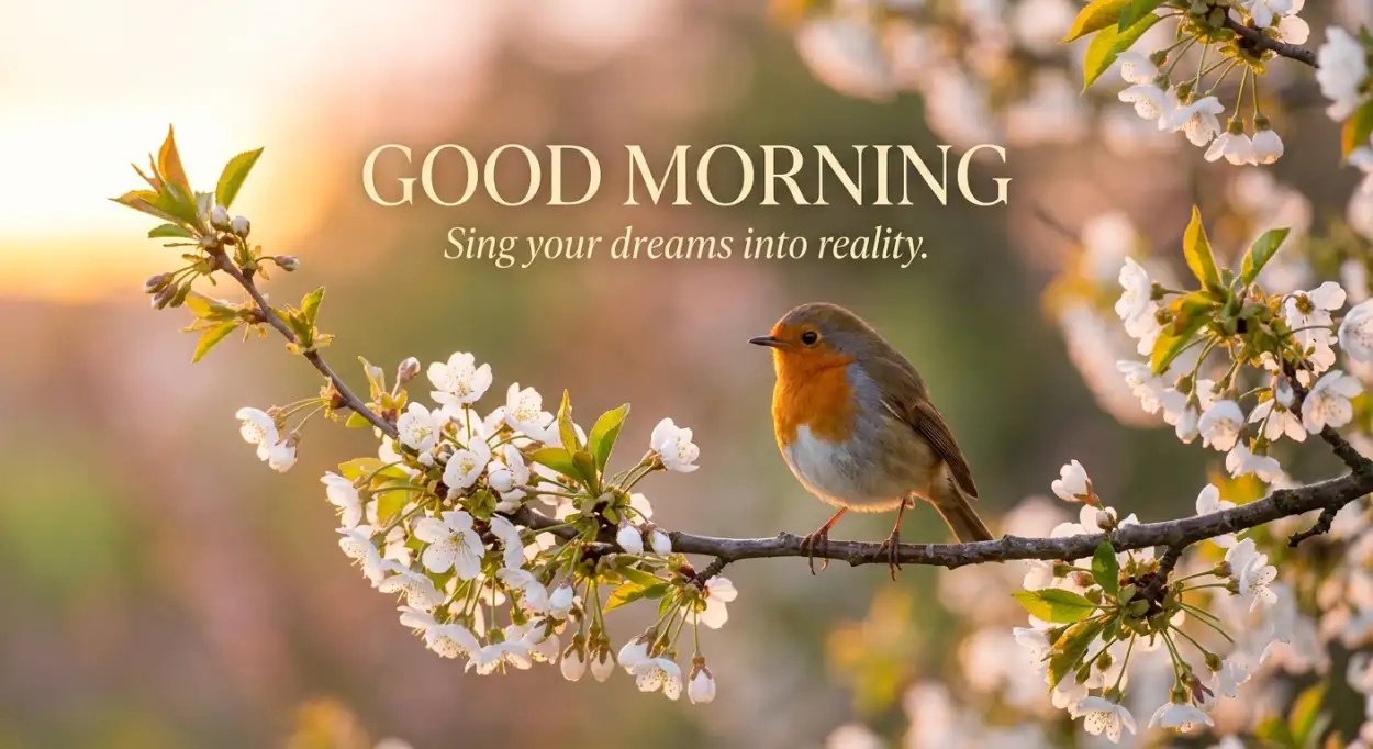 Free Download Good Morning Birds In Nature - High Quality Good Morning Nature Image