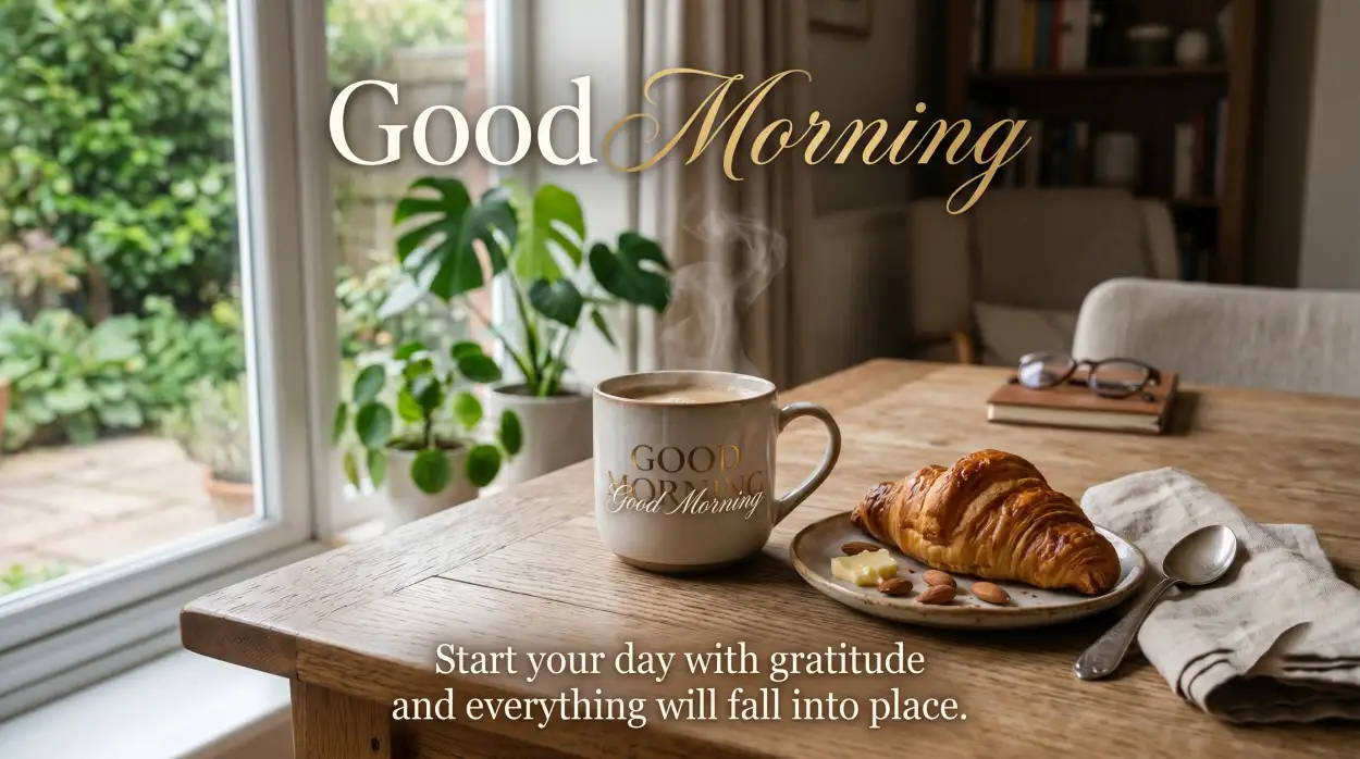 Free Download Good Morning Blessings With Coffee - High Quality Good Morning Blessings Image
