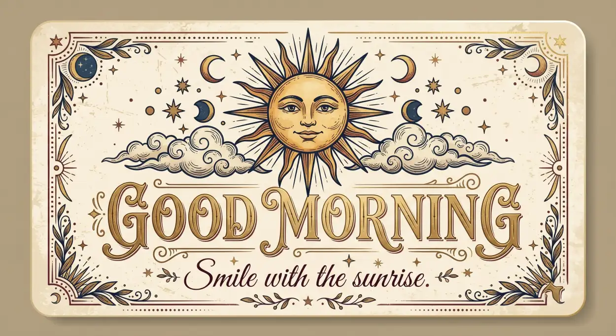 Free Download Good Morning Blessings With Smile - High Quality Good Morning Blessings Image