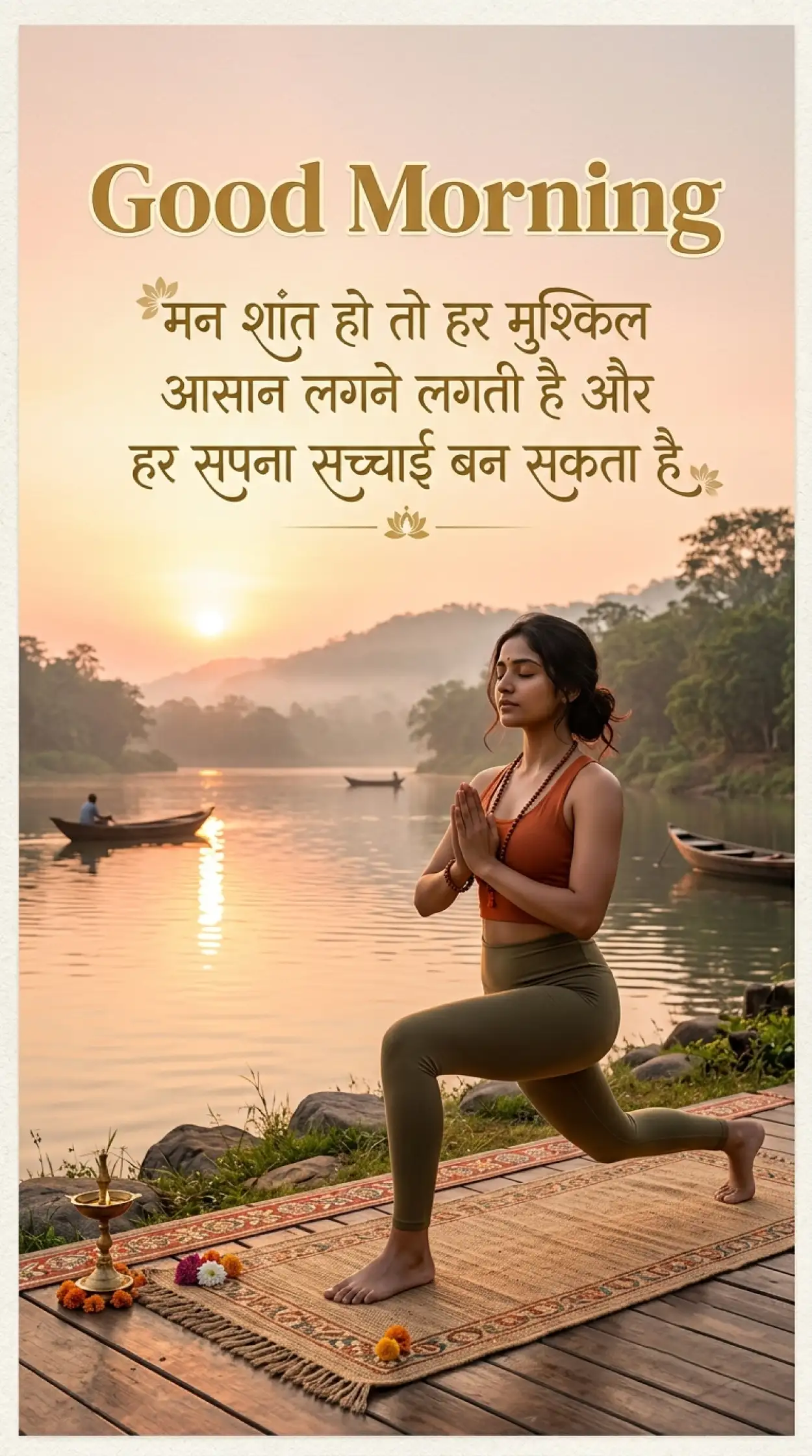 Free Download Good Morning Confidence Quotes Hindi - High Quality Good Morning Motivational Quotes Hindi Image
