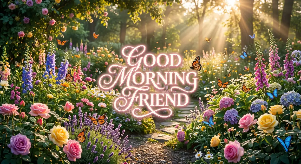 Free Download Good Morning Dear Friend Have A Nice Day Quotes - High Quality Good Morning Friend Images With Quotes Image