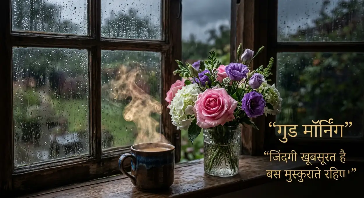 Free Download Good Morning Flowers With Tea Cup - High Quality Good Morning With Flowers Image