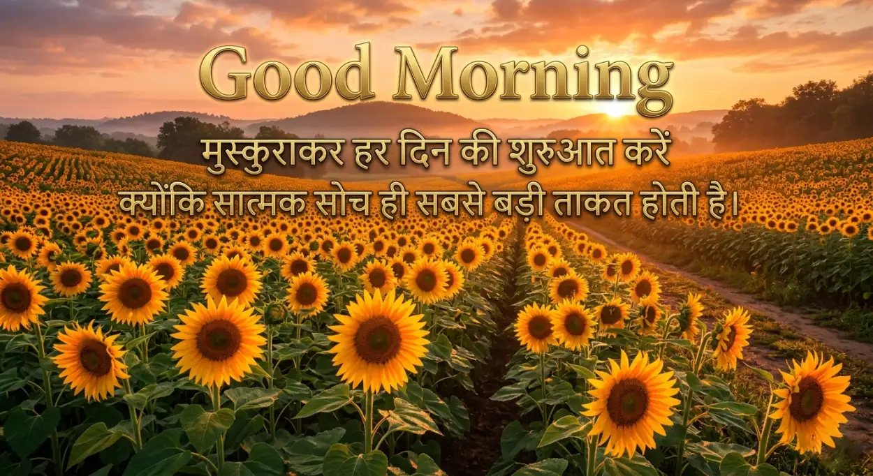 Free Download Good Morning Hindi Quote Images - High Quality Good Morning Motivational Quotes Hindi Image