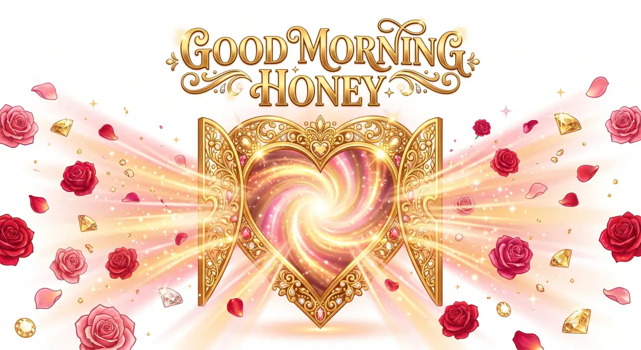 Free Download Good Morning Honey Love Messages - High Quality Good Morning Love Messages Image