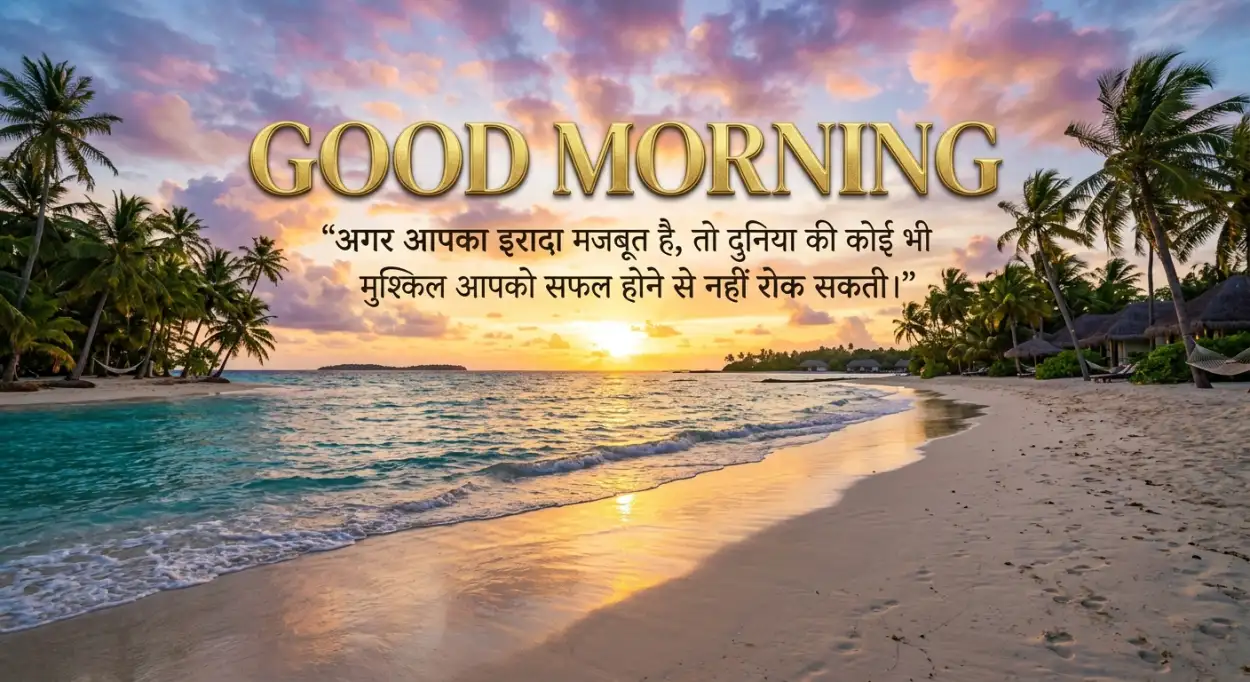 Free Download Good Morning Krishna Quotes Hindi - High Quality Good Morning Motivational Quotes Hindi Image