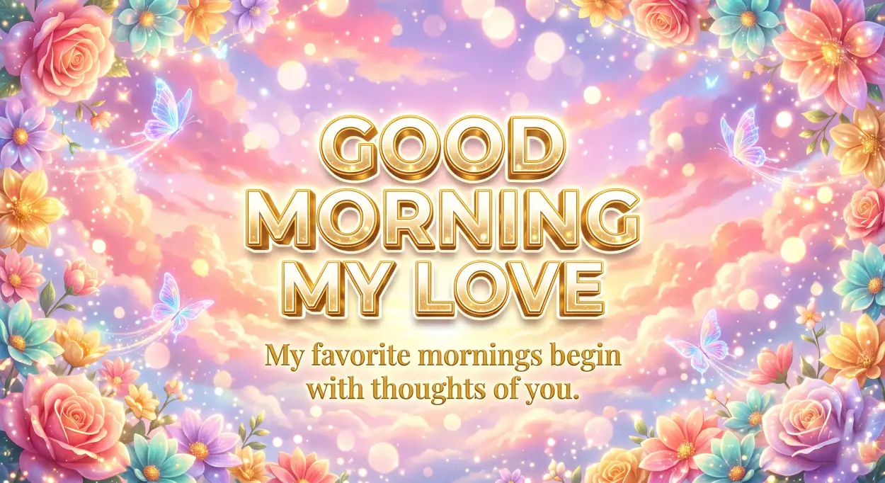Free Download Good Morning Love Messages For Instagram Captions - High Quality Good Morning Love Messages Image