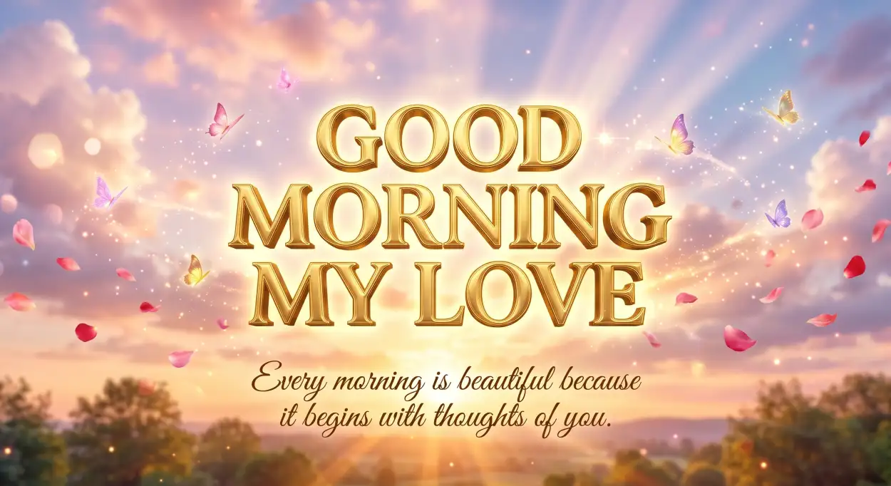 Free Download Good Morning Love Messages With Beautiful Words - High Quality Good Morning Love Messages Image