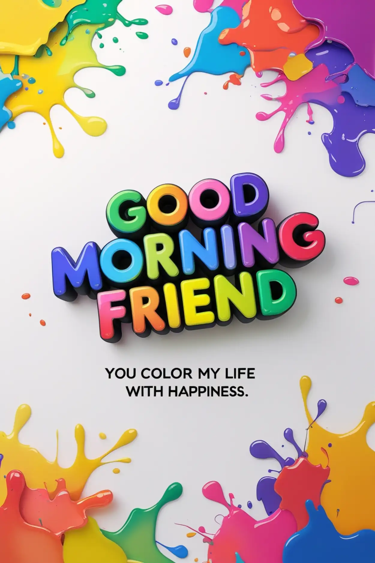 Free Download Good Morning My Dear Friend Images - High Quality Good Morning Friend Background
