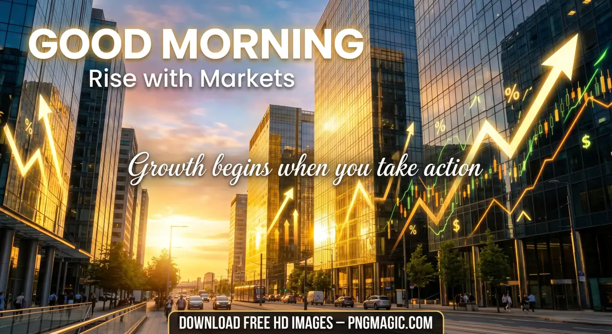 Free Download Good Morning Quotes For Stock Market Beginners - High Quality Good Morning Investment Quotes Image