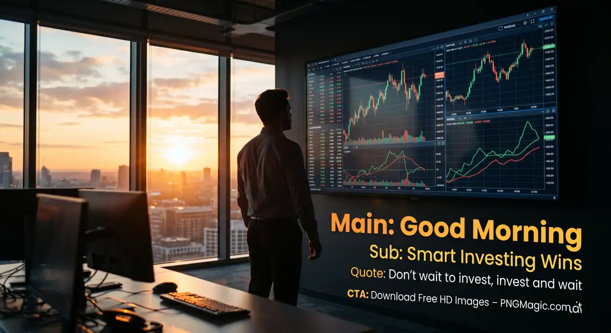 Free Download Good Morning Quotes For Stock Traders - High Quality Good Morning Investment Quotes Image