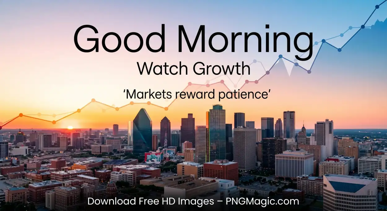 Free Download Good Morning Stock Market Motivation Quotes - High Quality Good Morning Investment Quotes Image