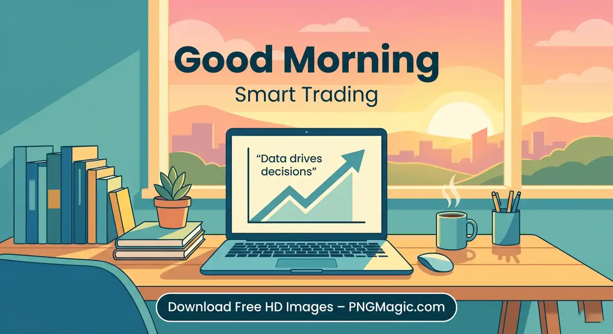 Free Download Good Morning Stock Market Quotes Images Png - High Quality Good Morning Investment Quotes Transparent PNG