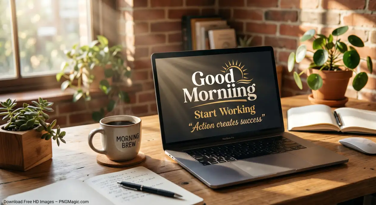 Free Download Good Morning Success Mindset Quotes Examples - High Quality Good Morning Motivation For Success Image