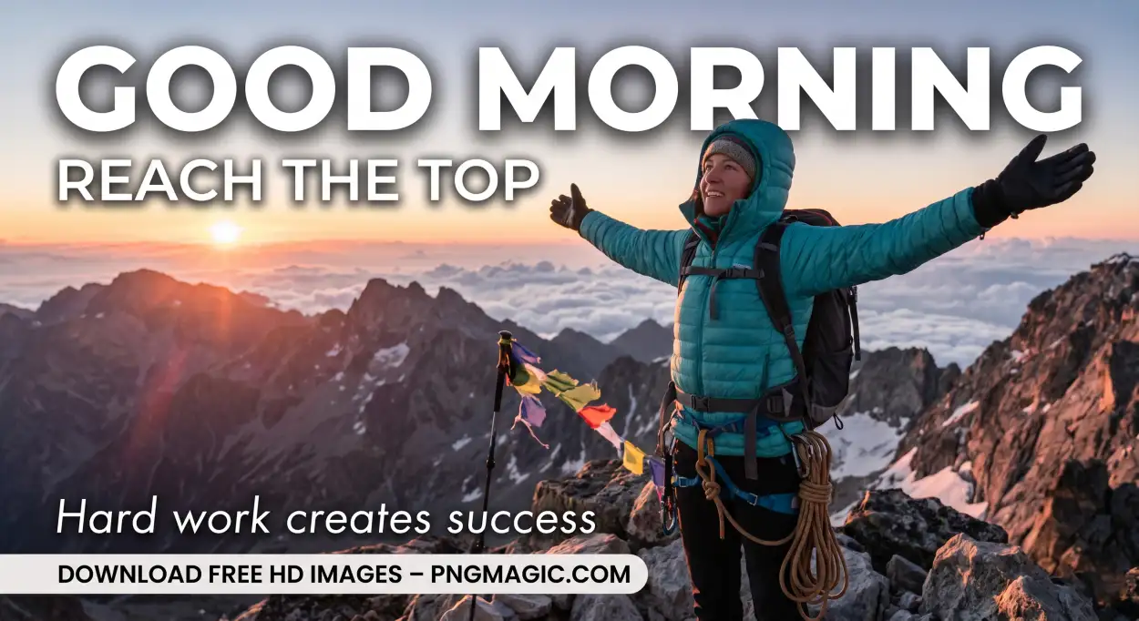 Free Download Good Morning Success Quotes Hd Images - High Quality Good Morning Motivation For Success Image