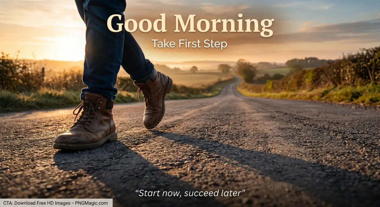 Free Download Good Morning Success Quotes Hindi Status - High Quality Good Morning Motivation For Success Image