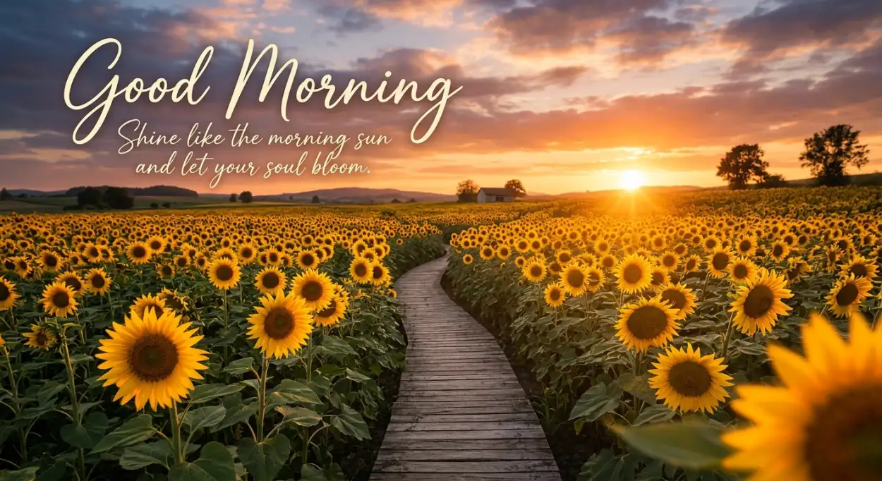 Free Download Good Morning Sunflower Wallpaper 2 - High Quality Good Morning With Flowers Image