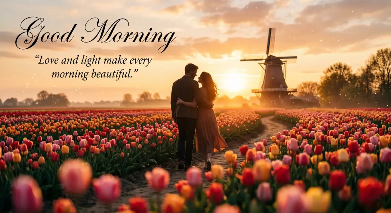 Free Download Good Morning Tulip Flower Wallpaper 2 - High Quality Good Morning With Flowers Image