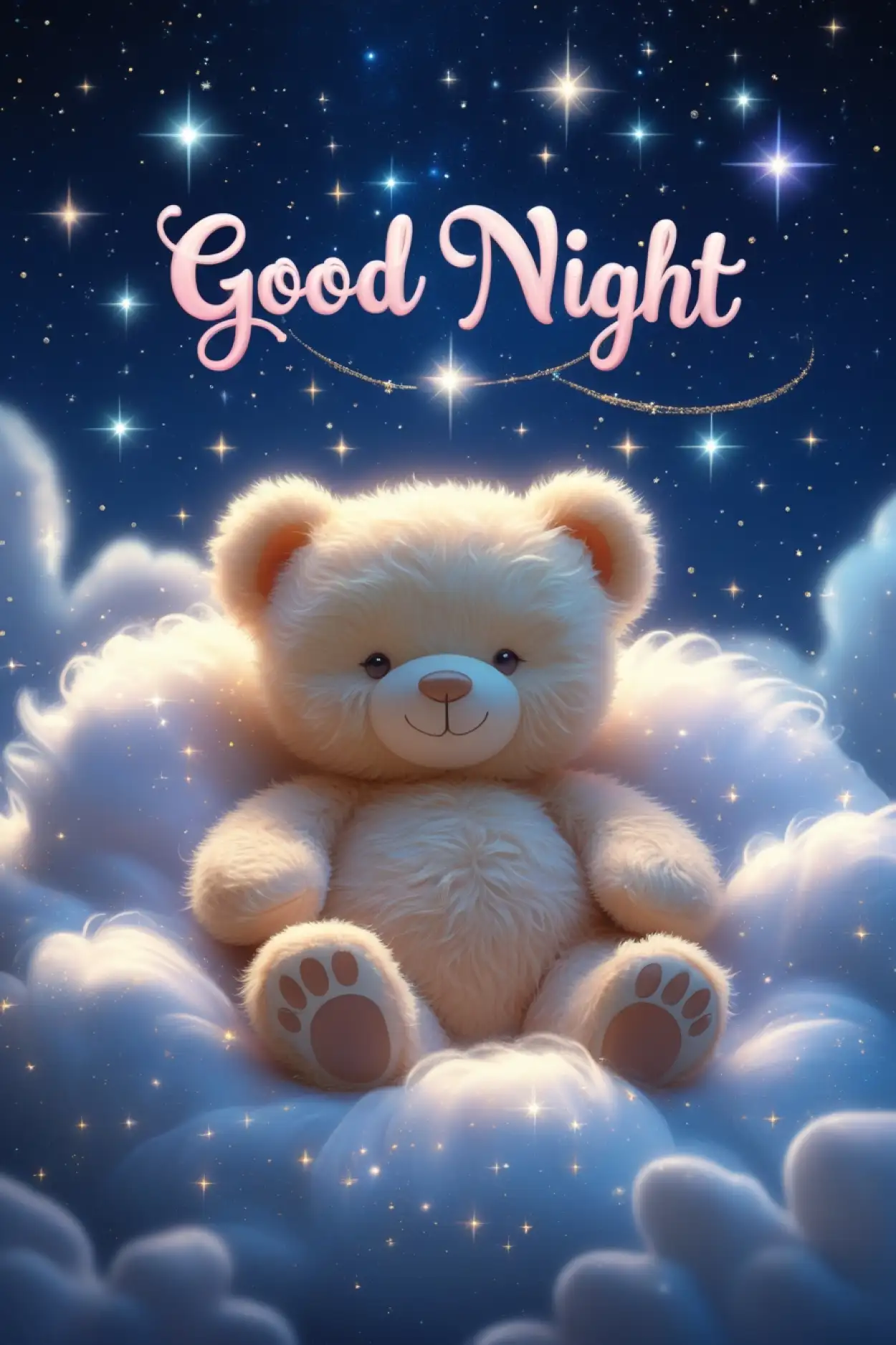 Free Download Good Night Love Messages For Her With Heart Emoji - High Quality Good Night Background