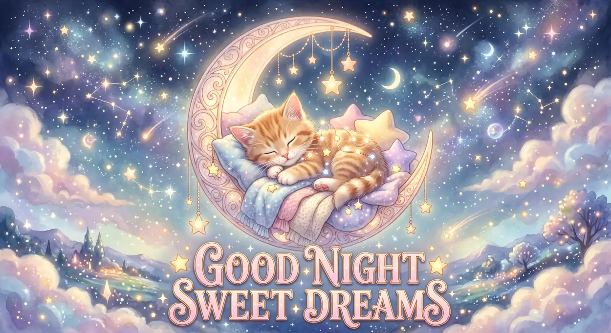 Free Download Good Night Sweet Dreams And Take Care - High Quality Good Night Sweet Dreams Image