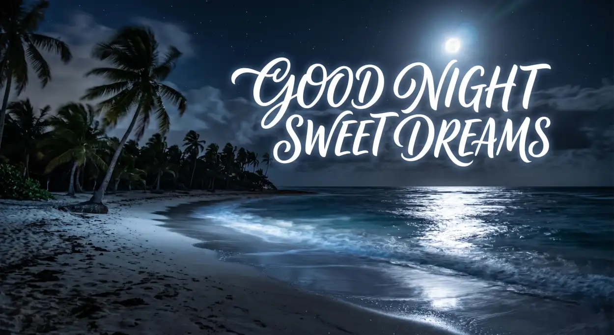 Free Download Good Night Sweet Dreams Blessings - High Quality Good Night Sweet Dreams Image