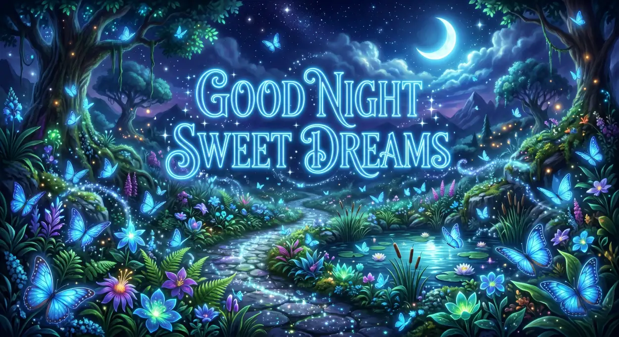 Free Download Good Night Sweet Dreams Nature Images - High Quality Good Night Sweet Dreams Image