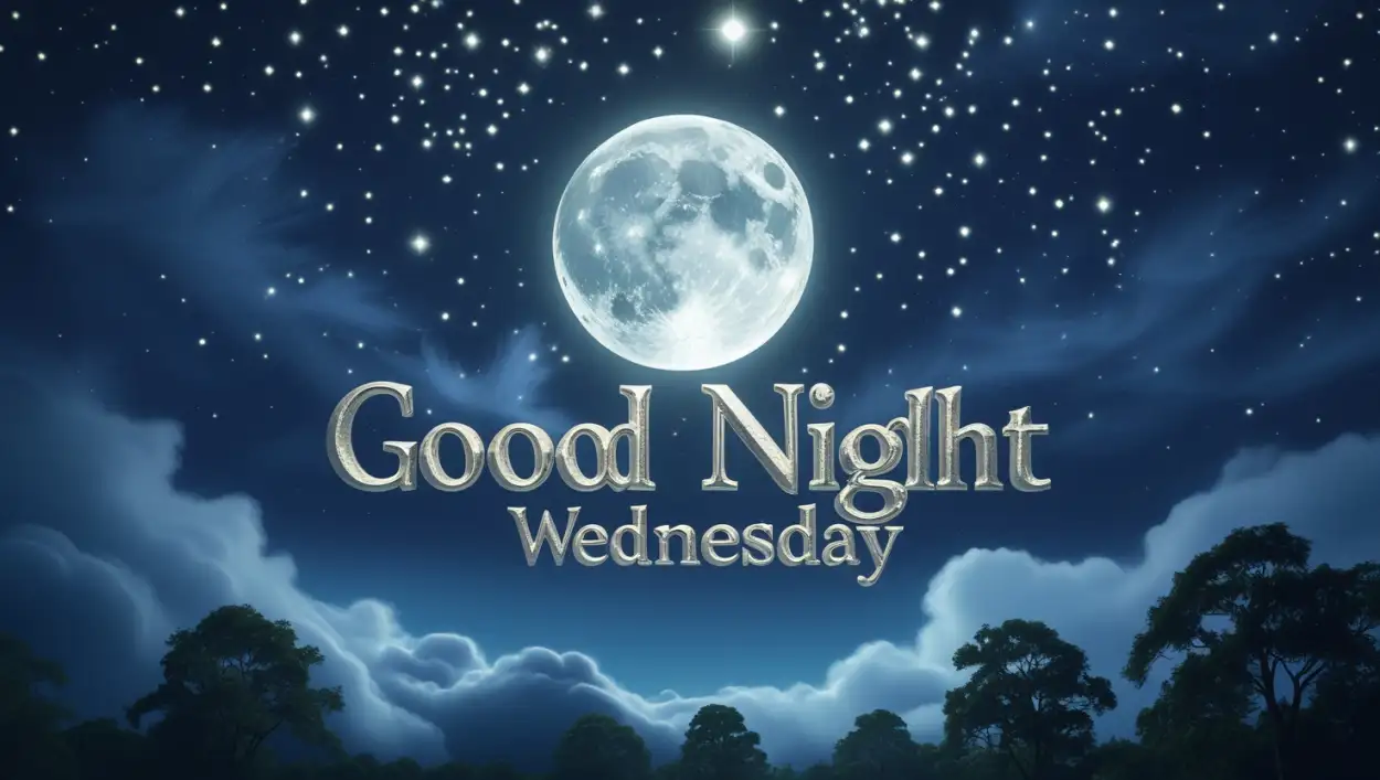 good night Wednesday wishes for friends