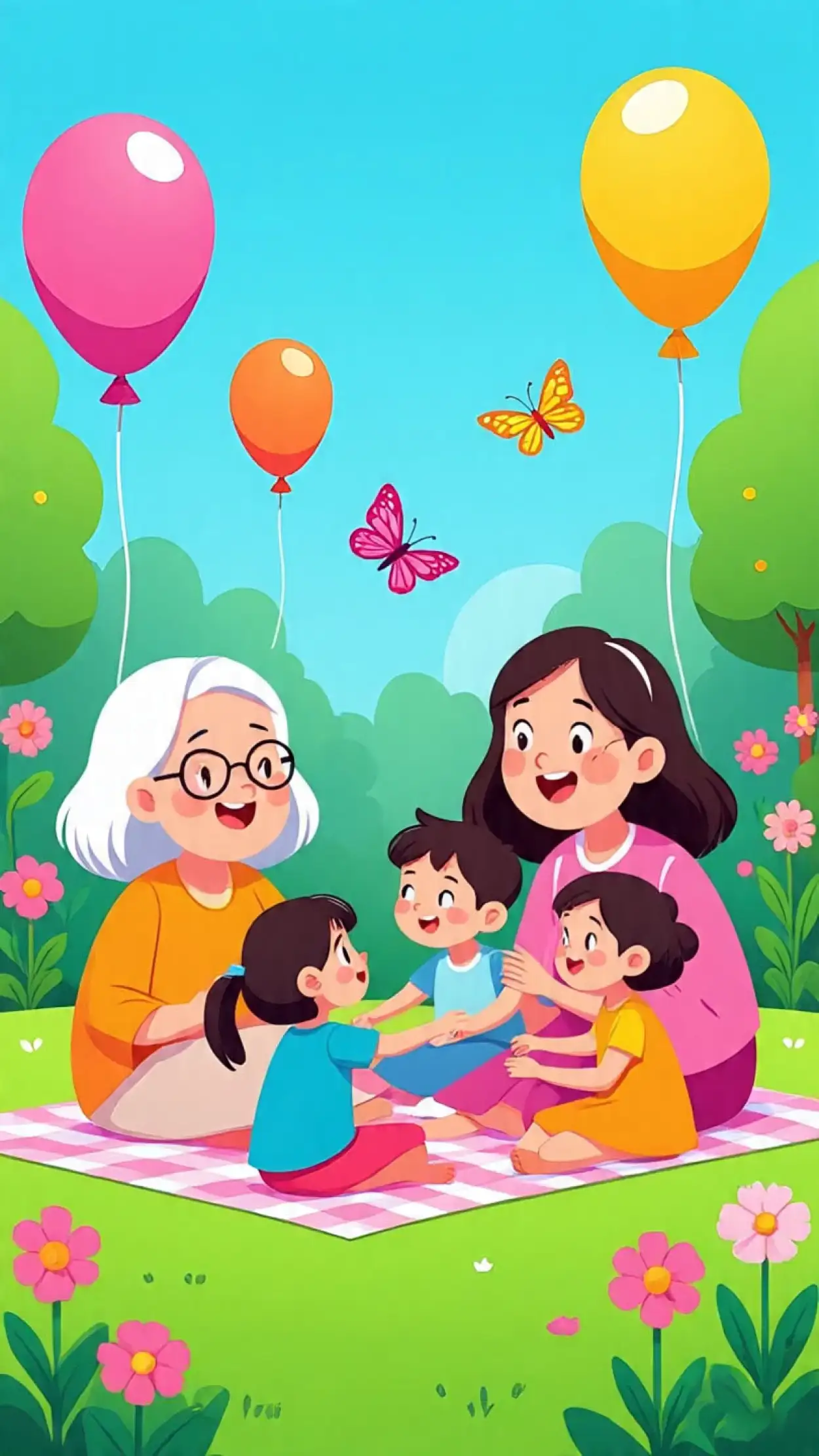 Free Download Grandparents Day Wallpaper Hd 3d Design - High Quality Grandparents Day Wallpaper Background