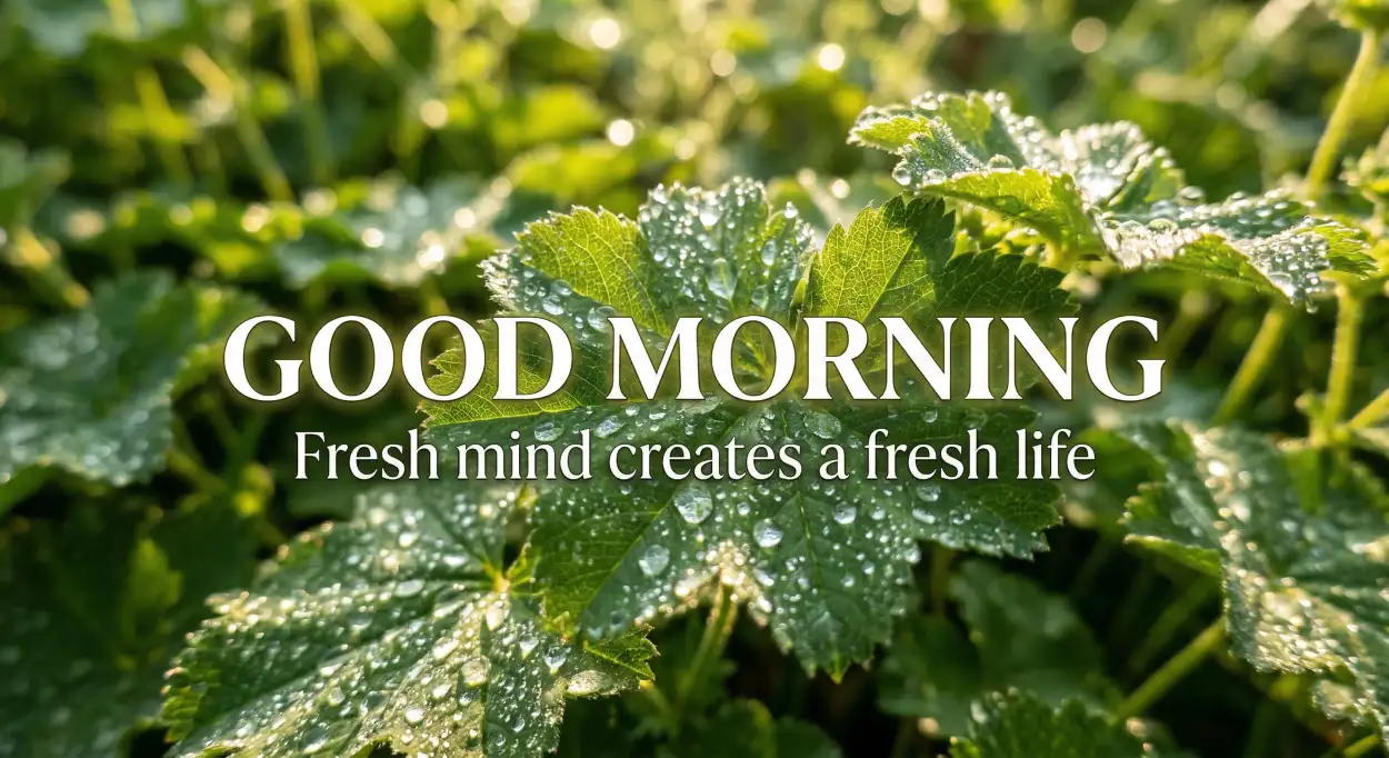 Free Download Green Nature Good Morning Images With Quotes - High Quality Good Morning Images With Quotes Image