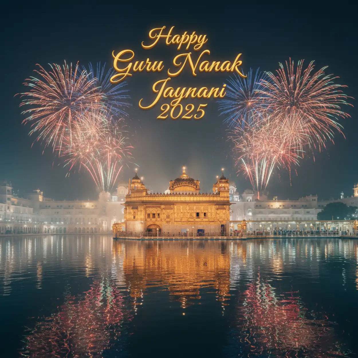 guru nanak jayanti 2025 image with guru nanak dev ji quote
