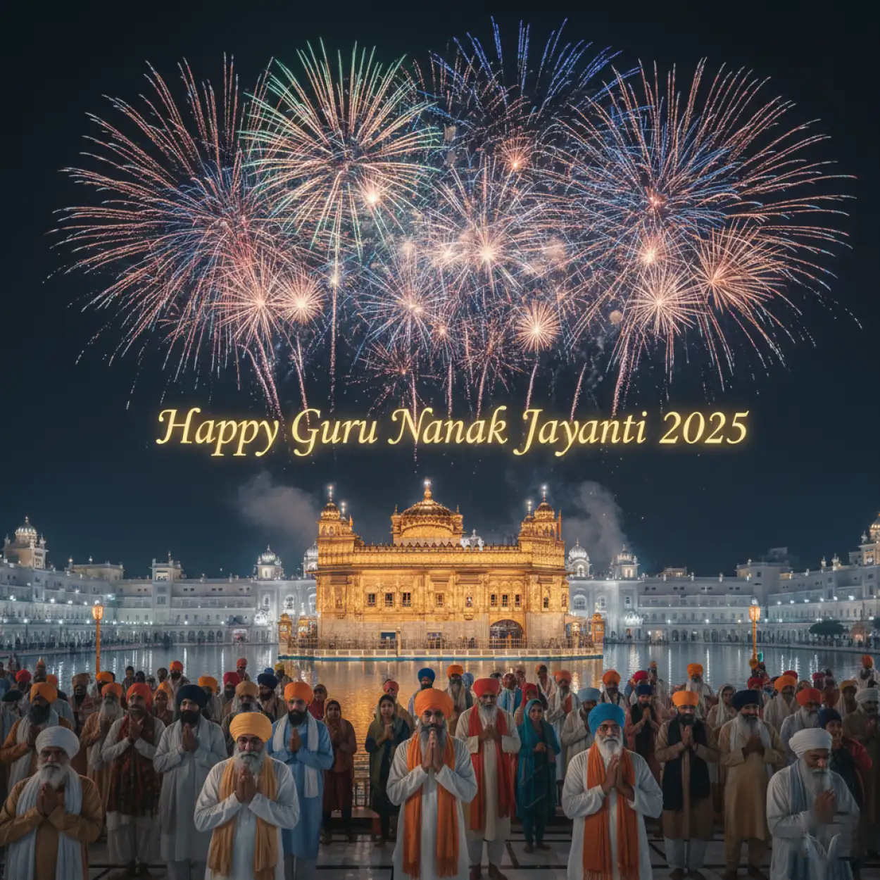 guru nanak jayanti 2025 transparent background wallpaper