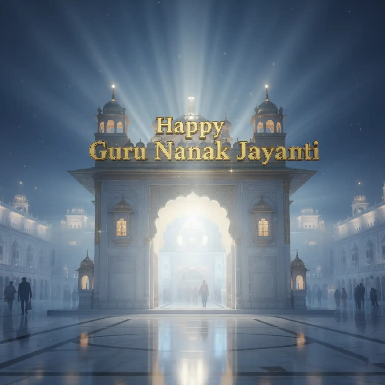 guru nanak jayanti 2025 vfx wallpaper realistic art