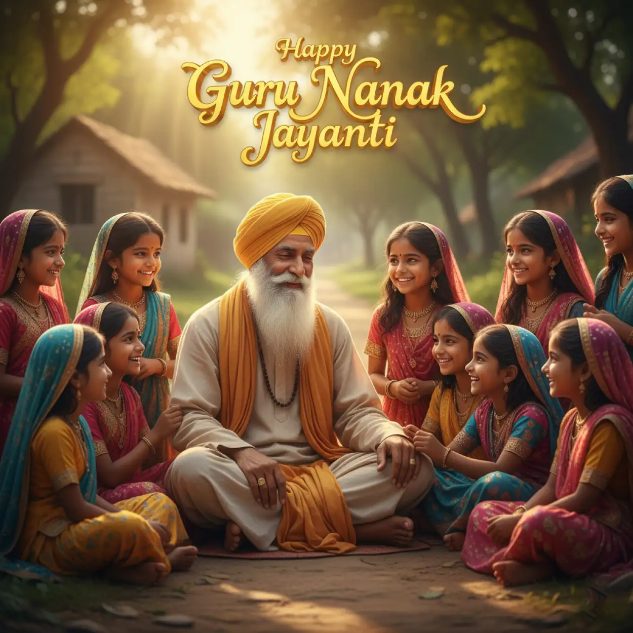 guru nanak jayanti greetings in marathi