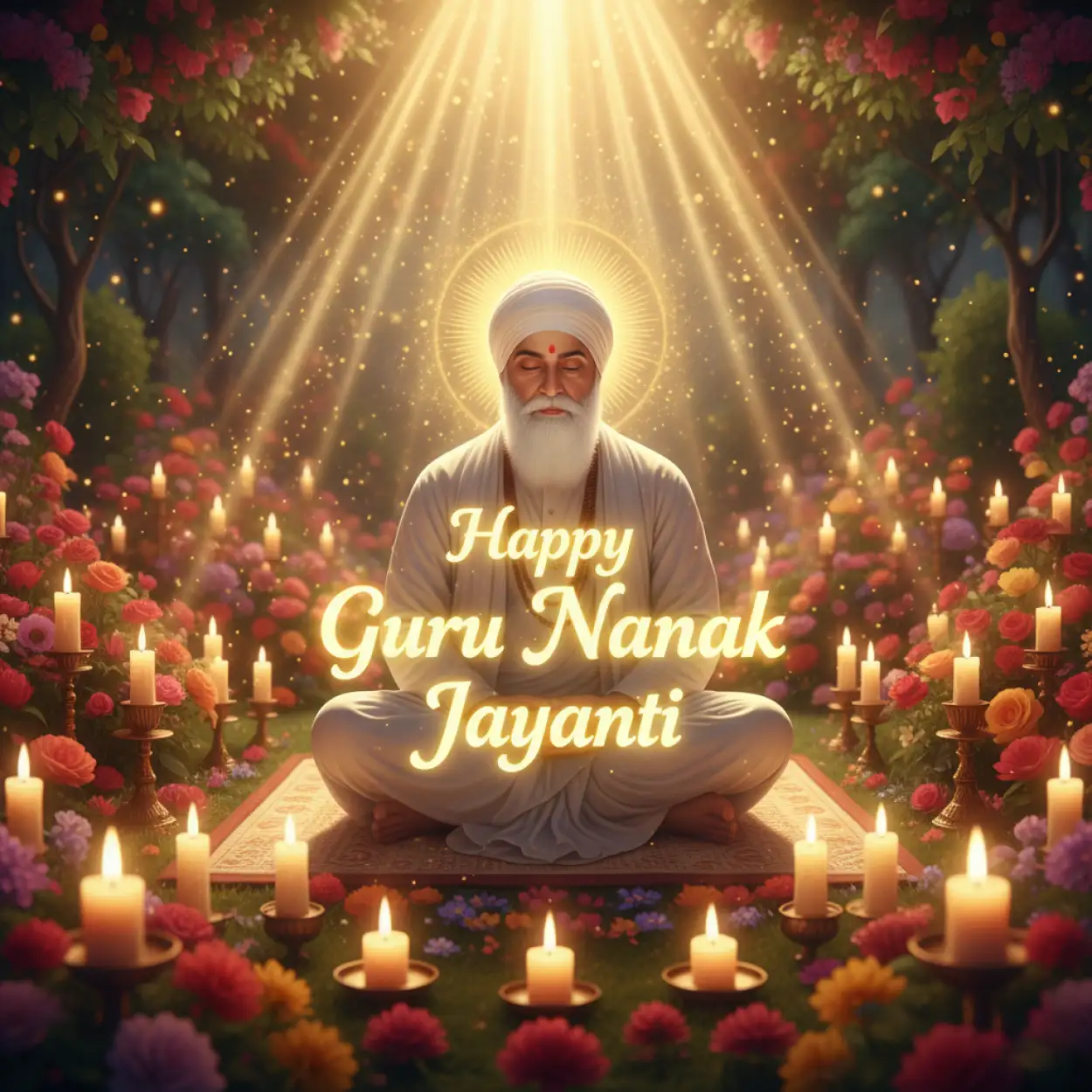 guru nanak jayanti instagram post ideas