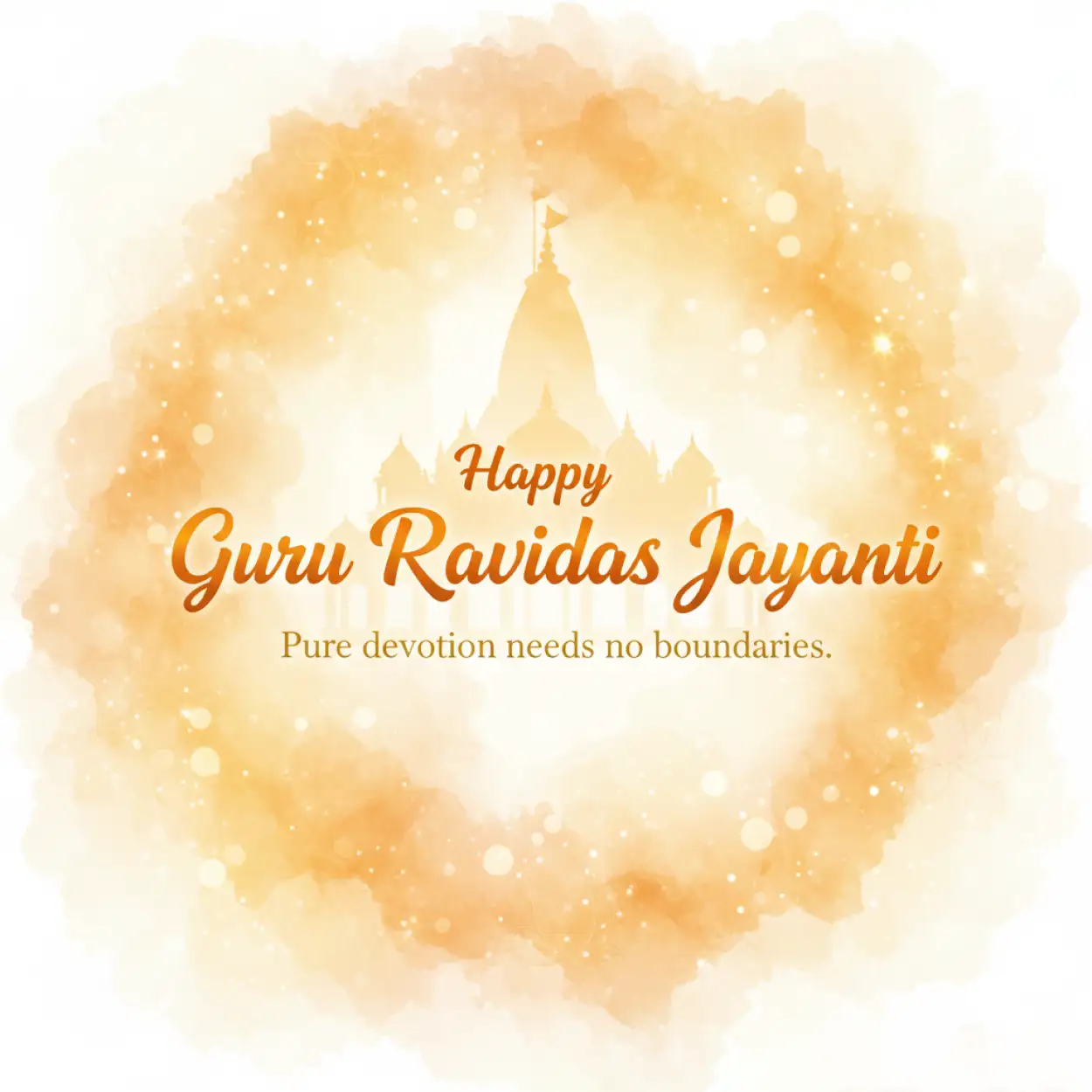 Free Download Guru Ravidas Jayanti Banner Ai Design - High Quality Happy Guru Ravidas Jayanti Background