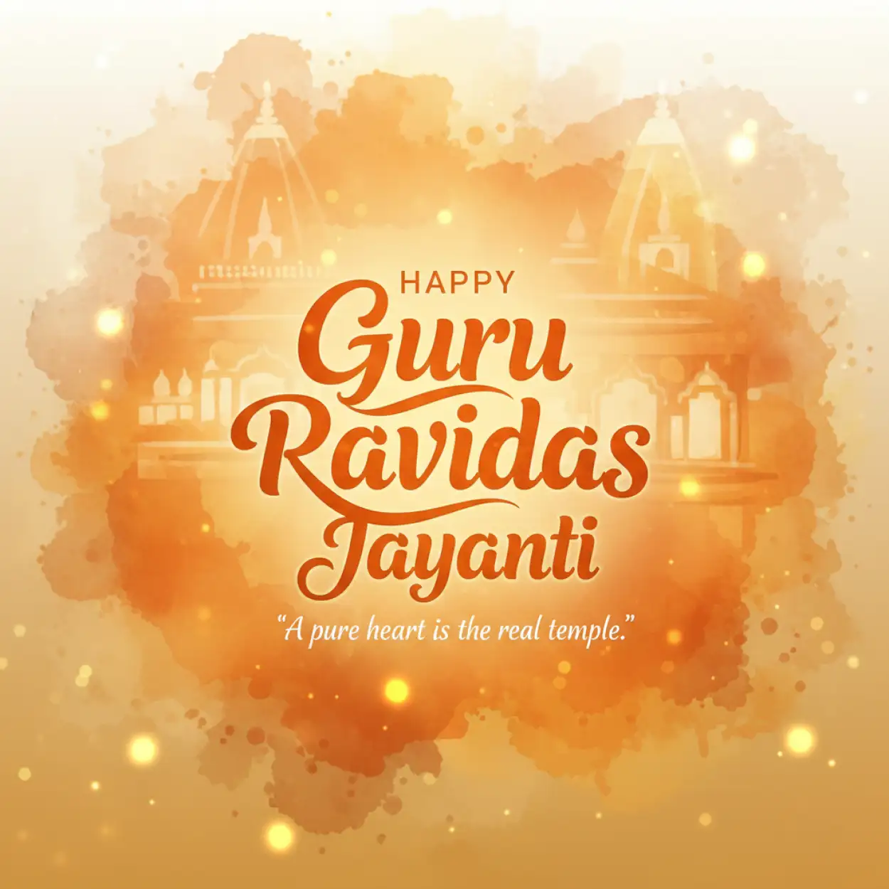 Free Download Guru Ravidas Jayanti Festival Banner - High Quality Happy Guru Ravidas Jayanti Background