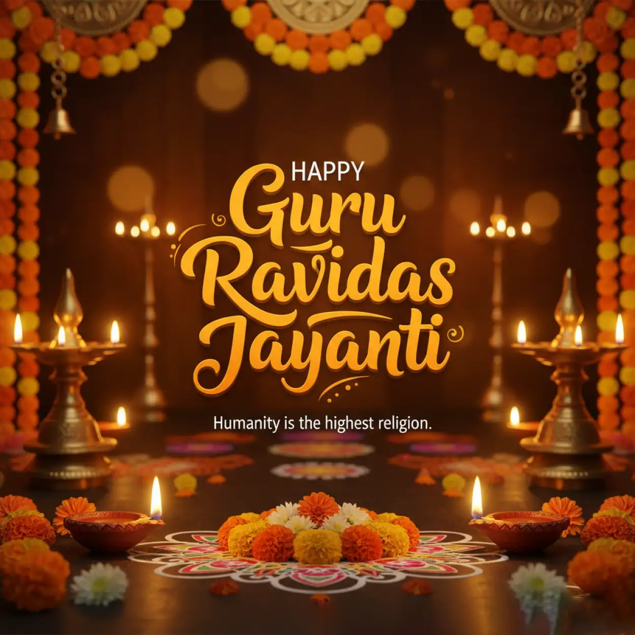 Free Download Guru Ravidas Jayanti Festival Wishes - High Quality Happy Guru Ravidas Jayanti Background