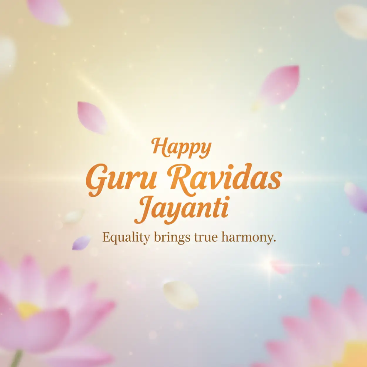 Free Download Guru Ravidas Jayanti Greeting Banner - High Quality Happy Guru Ravidas Jayanti Background