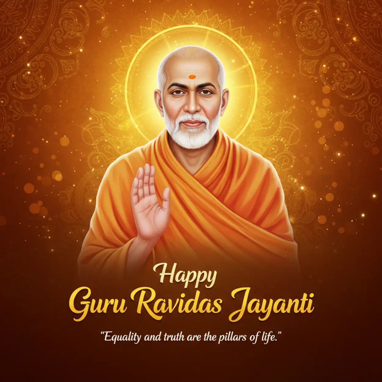 Free Download Guru Ravidas Jayanti Png Transparent - High Quality Happy Guru Ravidas Jayanti PNG Image