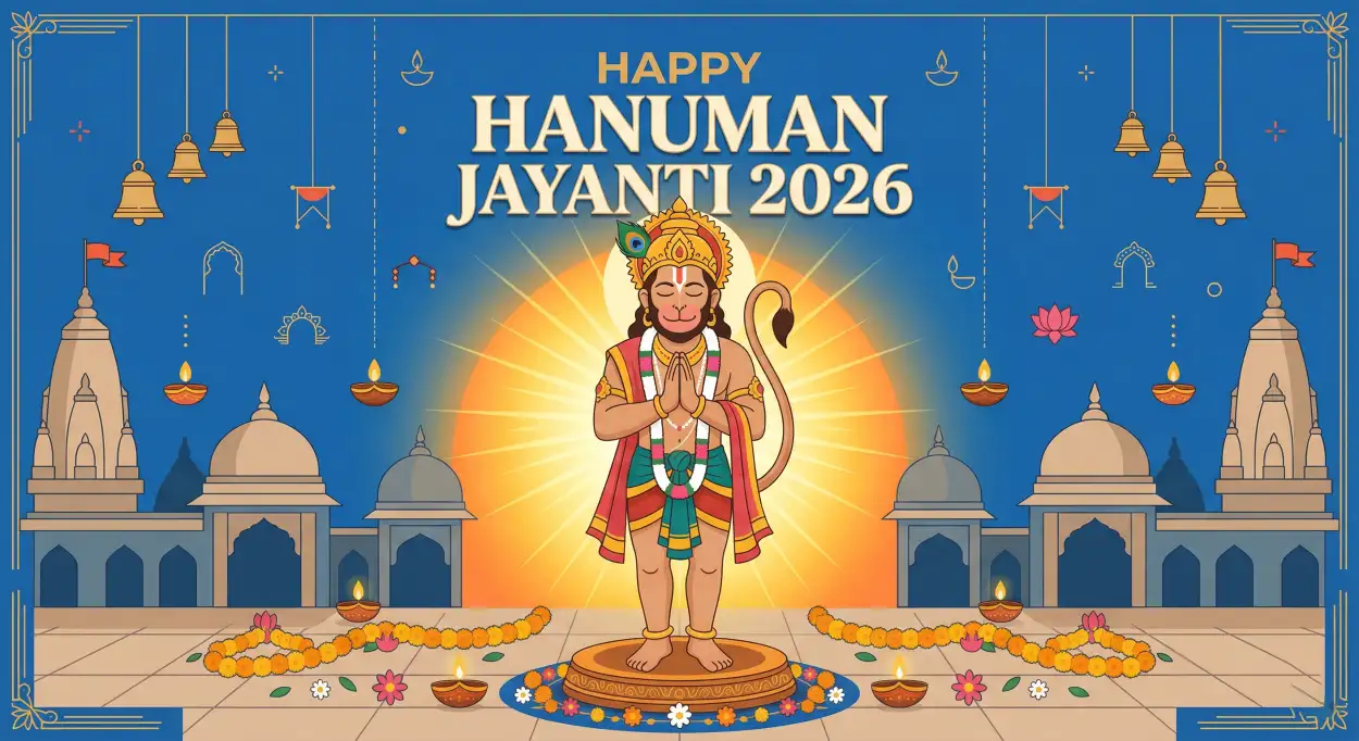 Free Download Hanuman Jayanti 2026 Dp For Boys - High Quality Happy Hanuman Jayanti 2026 Image