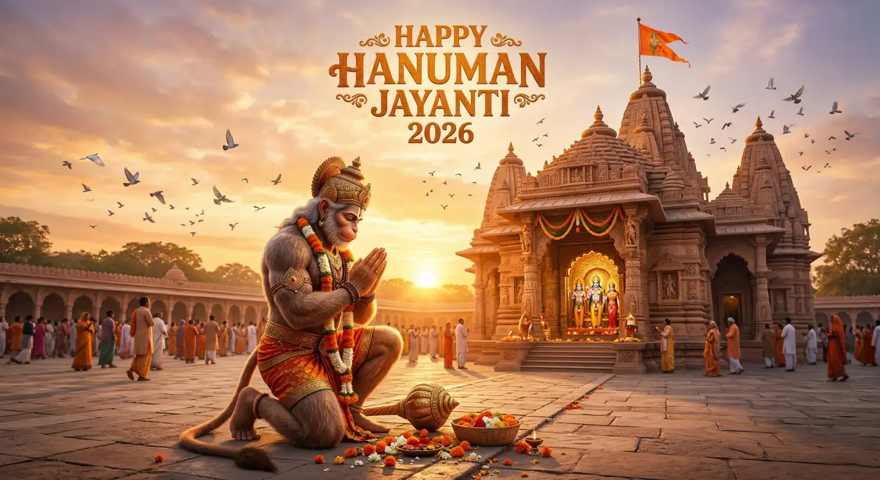 Free Download Hanuman Jayanti 2026 Whatsapp Dp Images - High Quality Happy Hanuman Jayanti 2026 Image