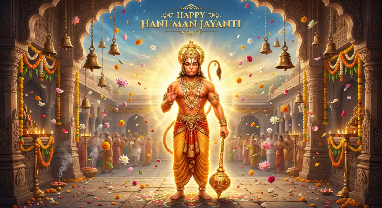 Free Download Hanuman Jayanti Download Free Images - High Quality Happy Hanuman Jayanti 2026 Image
