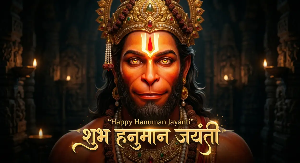 Free Download Hanuman Jayanti Wishes For Success In Life And Career - High Quality Hanuman Jayanti Wishes Image