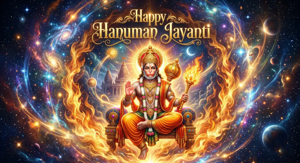 Free Download Hanuman Jayanti Wishes Messages For Festival Cards - High Quality Hanuman Jayanti Wishes Image