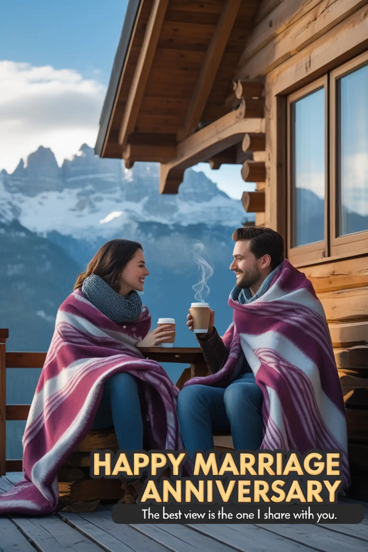 Free Download Happy 7th Wedding Anniversary With Couple Photo - High Quality Happy Marriage Anniversary Background