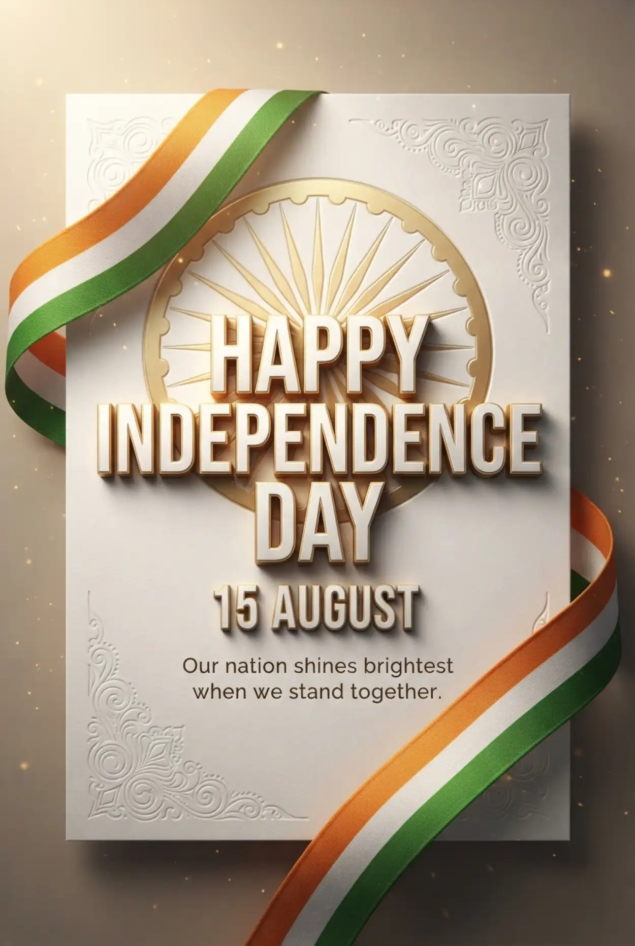 Free Download Happy 80th Indian Independence Day Wishes 2026 - High Quality Indian Independence Day Wishes 2026 Image